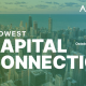 "Midwest Capital Connection" written in big letters with a city in the background.